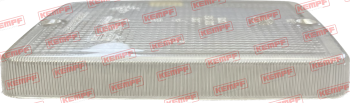 Preview: 73775 Kempf Lichtscheibe, f. RFS, weiß, 139x117mm